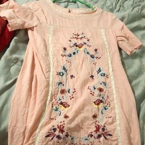 Embroidered dress